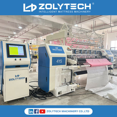 Servo Drive Tekstylny Quilter Materac Sprzęt do pikowania Ścieg łańcuszkowy