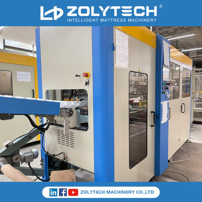 Linia produkcyjna sprężyn kieszonkowych OEM 380 V / 220 V Maszyna do zwijania sprężyn kieszonkowych Non Shuttle Working System