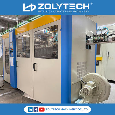 180 sztuk/min Automatyczna maszyna do zwijania sprężyn kieszonkowych System komputerowy Linia do produkcji sprężyn kieszonkowych 380 V/220 V