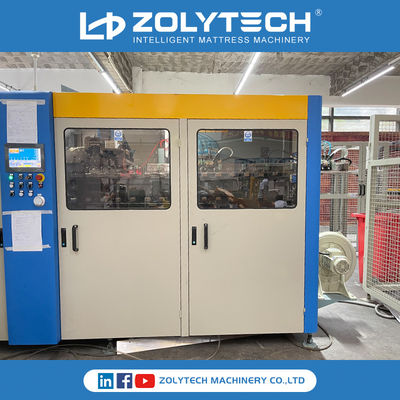 Linia do produkcji sprężyn kieszeniowych 380 V / 220 V Zwijarka sprężyn kieszeniowych Wysokość sprężyny kieszeniowej 100-250 mm
