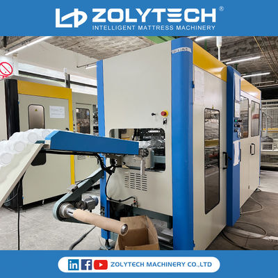 ZLT-PSD180 Wysokość 100-250 mm Maszyna do zwijania sprężyn kieszonkowych Non Shuttle Working ZOLYTECH OEM