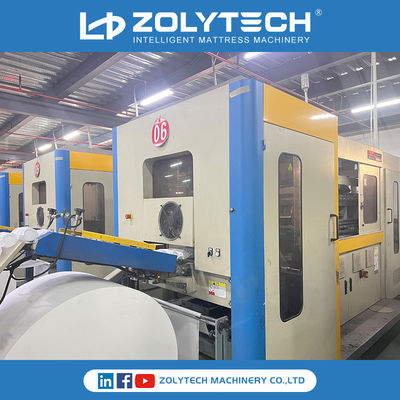 LIANROU - ZOLYTECH W pełni automatyczna maszyna do produkcji sprężyn kieszeniowych na materace
