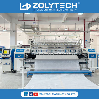 ZOLYTECH Skomputeryzowana maszyna do pikowania wieloigłowego Lock Stich do kołder