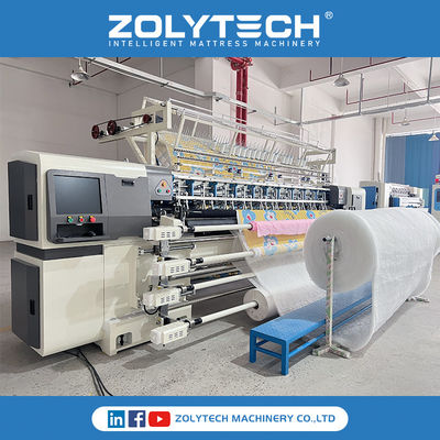 ZOLYTECH Maszyna do przełożenia materaców Multi Needle Shuttle Quilting Machine For Quilts