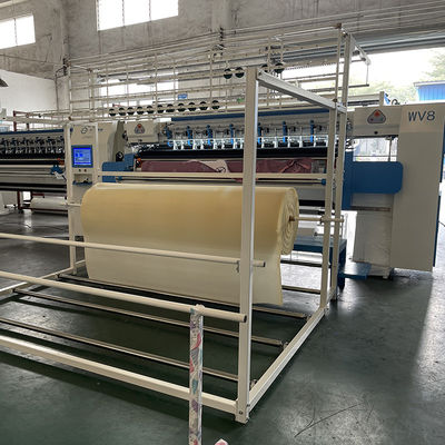 WV8 High speed skomputeryzowana maszyna do pikowania łańcuszkowego materaca do materaca odległość igły 25,4 mm