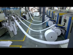 Linia produkcyjna sprężyn kieszonkowych OEM 380 V / 220 V Maszyna do zwijania sprężyn kieszonkowych Non Shuttle Working System